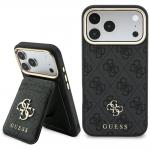 Husa Guess 4G cu MagSafe si Wallet compatibila cu iPhone 18 Pro Max / 17 Pro Max, Negru 2 - lerato.ro