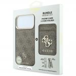 Husa Guess 4G cu MagSafe si Wallet compatibila cu iPhone 18 Pro Max / 17 Pro Max, Maro 10 - lerato.ro