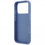 Husa Guess 4G Double Card Triangle compatibila cu iPhone 18 Pro / 17 Pro, Albastru 8 - lerato.ro
