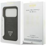 Husa Guess 4G Double Card Triangle compatibila cu iPhone 18 Pro / 17 Pro, Negru 9 - lerato.ro