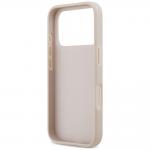 Husa Guess 4G Double Card Triangle compatibila cu iPhone 18 Pro / 17 Pro, Roz 8 - lerato.ro