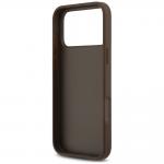 Husa Guess 4G Double Card Triangle compatibila cu iPhone 18 Pro Max / 17 Pro Max, Maro 8 - lerato.ro
