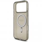 Husa Guess IML Glitter Pearl Strap cu MagSafe compatibila cu iPhone 18 Pro Max / 17 Pro Max, Negru 8 - lerato.ro
