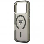 Husa Guess IML Gradient Triangle Logo cu MagSafe compatibila cu iPhone 18 Pro Max / 17 Pro Max, Negru 7 - lerato.ro