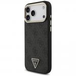 Husa Guess 4G Triangle Logo cu MagSafe compatibila cu iPhone 18 Pro Max / 17 Pro Max, Negru 3 - lerato.ro