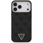 Husa Guess 4G Triangle Logo cu MagSafe compatibila cu iPhone 18 Pro Max / 17 Pro Max, Negru 2 - lerato.ro