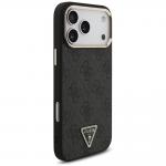 Husa Guess 4G Triangle Logo cu MagSafe compatibila cu iPhone 18 Pro Max / 17 Pro Max, Negru 5 - lerato.ro