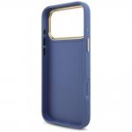 Husa Guess 4G Big 4G Classic Logo Big Strap Metal Buttons compatibila cu iPhone 18 Pro Max / 17 Pro Max, Albastru 8 - lerato.ro