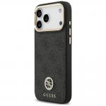 Husa Guess 4G Strass Logo cu MagSafe compatibila cu iPhone 18 Pro Max / 17 Pro Max, Negru 3 - lerato.ro