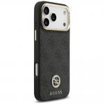 Husa Guess 4G Strass Logo cu MagSafe compatibila cu iPhone 18 Pro Max / 17 Pro Max, Negru 5 - lerato.ro