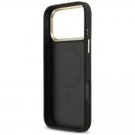 Husa Guess 4G Strass Logo cu MagSafe compatibila cu iPhone 18 Pro Max / 17 Pro Max, Negru 8 - lerato.ro
