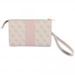 Geanta universala Guess 4G Round 4G Classic Logos Stripe, Roz 5 - lerato.ro