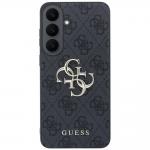 Husa Guess Leather 4G Metal Logo compatibila cu Samsung Galaxy S26 FE, Negru 2 - lerato.ro