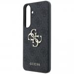 Husa Guess Leather 4G Metal Logo compatibila cu Samsung Galaxy S26 FE, Negru 6 - lerato.ro