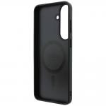 Husa Guess Embossed 4G Ring Classic Logo cu MagSafe compatibila cu Samsung Galaxy S26 FE, Maro 8 - lerato.ro