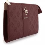 Geanta universala Guess Peony 4G Classic Logos Stripe, Burgundy 4 - lerato.ro