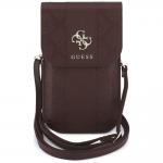 Geanta universala Guess Peony 4G Classic Logos Stripe, Burgundy 2 - lerato.ro