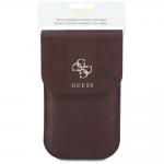 Geanta universala Guess Peony 4G Classic Logos Stripe, Burgundy 5 - lerato.ro