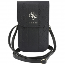 Geanta universala Guess Peony 4G Classic Logos Stripe Crossbody, Negru