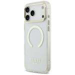 Carcasa Guess Metal Outline cu MagSafe compatibila cu iPhone 17 Pro Max, Gold 3 - lerato.ro