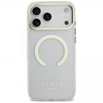Carcasa Guess Metal Outline cu MagSafe compatibila cu iPhone 17 Pro Max, Gold 2 - lerato.ro
