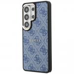 Carcasa Guess 4G Embossed Ring cu MagSafe compatibila cu Samsung Galaxy S26 Ultra, Albastru 3 - lerato.ro