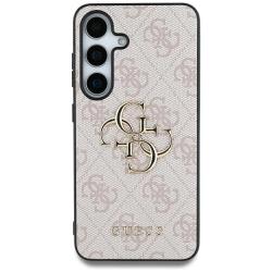 Husa Guess compatibila cu Samsung Galaxy S25 Ultra, Big 4G Logo Classic, Roz