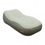 Canapea autogonflabila HOTO QWOGH004 pentru camping, pana la 150 kg, dimensiuni saltea 1700 × 800 × 550 mm, Gri 2 - lerato.ro