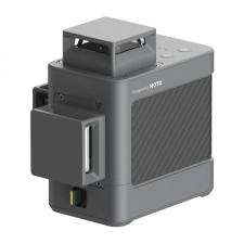 Nivela laser HOTO QWFGJ002, Raza actiune laser 3 x 360 grade, Acoperire totala 30m, 5200mAh, Gri