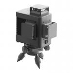 Nivela laser HOTO QWFGJ002, Raza actiune laser 3 x 360 grade, Acoperire totala 30m, 5200mAh, Gri 5 - lerato.ro