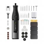 Polizor multifunctional HOTO QWLDM002, Functii de gaurire, slefuire si gravare, 35000rpm, Viteza reglabila, 3000mAh, USB-C, Negru 3 - lerato.ro