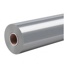 Folie autoadeziva lucioasa HTVRONT, 180 cm x 30.5 cm, Flexibila, Durabila, Usor de aplicat, Silver