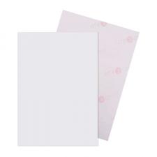 Hartie de transfer termic HTVRONT pentru tesaturi inchise la culoare, Format A4, 8 coli, Alb