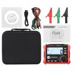 Aparat de masura digital Habotest HT5910, Tester RCD, LOOP, AUTORAMP, Afisaj LCD, Rosu 12 - lerato.ro