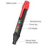 Detector scurgeri de gaz Habotest HT60, cu alarma Vizuala, Sonora, Vibratii, Negru 3 - lerato.ro