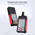 Aparat digital de masurat temperatura si umiditate Habotest HT607, Negru 5 - lerato.ro