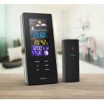 Statie meteo smart Hama Color Edge, Prognoza meteo, Afisaj temperatura, Barometru, Alarma, Calendar, Ceas, Negru 5 - lerato.ro