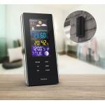 Statie meteo smart Hama Color Edge, Prognoza meteo, Afisaj temperatura, Barometru, Alarma, Calendar, Ceas, Negru 6 - lerato.ro