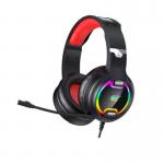 Casti gaming Havit Gamenote H2233D, microfon, conectori: 3.5 si USB, Driver 50mm, Lungime cablu 2.2m, iluminat RGB, Negru 2 - lerato.ro