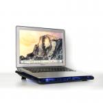 Suport cooler laptop F2035 Havit GAMENOTE compatibil pana la 15.6 inch, iluminat LED, 2 ventilatoare, Negru