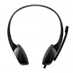 Casti audio cu microfon Havit H202d, Drivere 40mm, 108 dB, Jack 3.5mm, Negru/Rosu 4 - lerato.ro