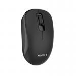 Mouse Wireless Havit MS626GT, 1200 DPI, 3 Butoane, 2.4GHz, Negru 3 - lerato.ro