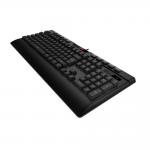 Tastatura gaming Havit KB487L cu fir de 1.5m, conexiune USB, iluminat RGB, Neagra 3 - lerato.ro