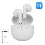Casti wireless TWS Haylou X1 Plus, Bluetooth 5.4, 300 mAh, USB-C, Alb 3 - lerato.ro