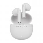 Casti wireless TWS Haylou X1 Plus, Bluetooth 5.4, 300 mAh, USB-C, Alb 2 - lerato.ro