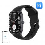 Ceas smartwatch Haylou RS5, 300 mAh, Bluetooth, Negru 3 - lerato.ro