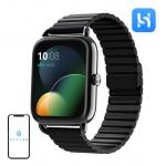 Ceas smartwatch Haylou RS4 Plus, Curea din silicon, Display 1.78 inch, Autonomie 10 zile, 230 mAh, Bluetooth 5.1, Negru 3 - lerato.ro