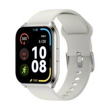 Ceas smartwatch Haylou LS02 Pro, Curea din silicon, Display 1.85 inch, Autonomie 10 zile, 250 mAh, Bluetooth 5.0, Silver