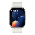 Ceas smartwatch Haylou LS02 Pro, Curea din silicon, Display 1.85 inch, Autonomie 10 zile, 250 mAh, Bluetooth 5.0, Silver 4 - lerato.ro
