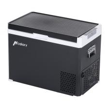 Frigider auto portabil Hcalory D40 Plus, 40l, Compresor, Consum 50W, Dual Zone, Compatibil Bluetooth, Negru